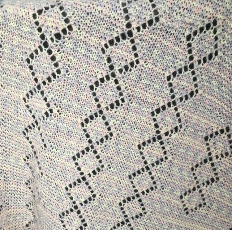 Close up picture of Croeso Baby Blanket